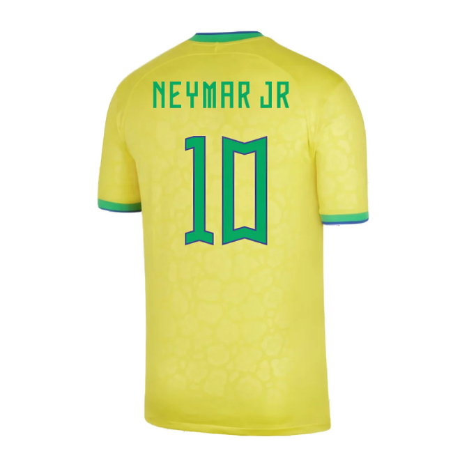 2022-2023 Brazil Home Shirt (NEYMAR JR 10)-SoccerKits Hub | Buy Soccer Jerseys Online